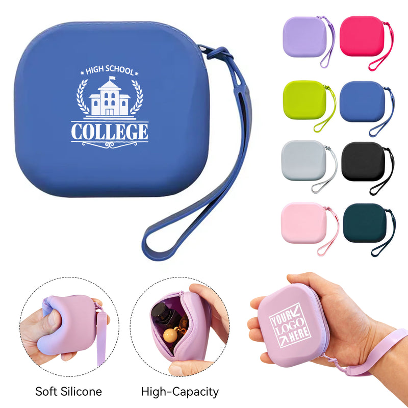 Mini Silicone Storage Bag With Zipper