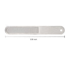 Silver Stainless Steel Nail File