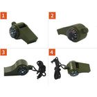 3-in-1 Outdoor Multifunctional Safety Whistle