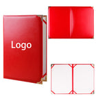 PU Leather Recitation Speech File Folder