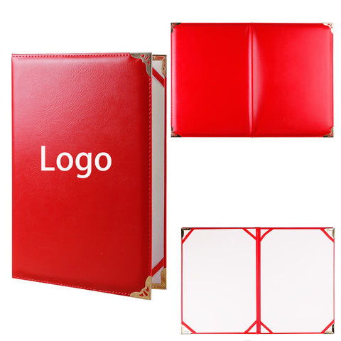 PU Leather Recitation Speech File Folder