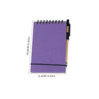 A6 Size Notebook With Pen And 50 Sheets Blank Paper