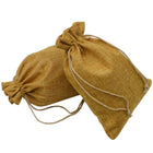 Linen Gift Bag With Drawstring