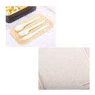 33.81Oz Lunch Box For Adults And Students With Natural Bamboo Lid, Spoon, Fork, Knife