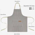 Kitchen Apron w/ Custom Imprint & Adjustable Strap w/ 2 front pockets