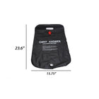 Hanging Shower Bag With Showerheads