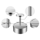 Adjustable Stainless Steel Manual Hamburger Press