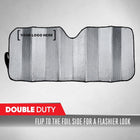 Folding Heat-Resistant Front Windshield Visor