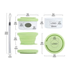 Storage Bin and Collapsible Bowl with Dog Waste Holder