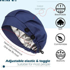 Adjustable Medical Scrub Caps Hat With Mask Buttons