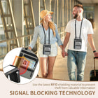RFID Blocking Passport Holder Neck Wallet