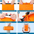 Waterproof Roll-Top Lightweight Dry Stowage Bag Backpack
