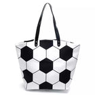 Canvas Bag With Rugby Pattern