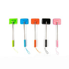 Retractable Car Windshield Cleaning Tool With Microfiber