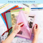 Clear Report Covers with 2 Pockets