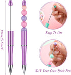 Colorful Plastic Beadable Pens