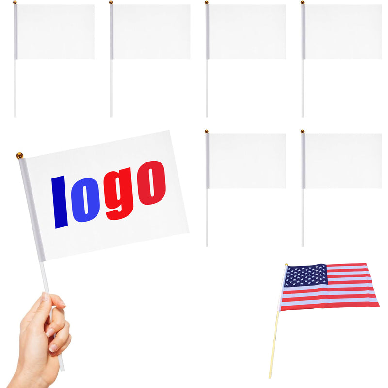 8.3 x 5.5 Inch Hand Flags