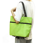 Foldable Portable Shopping Handbag With Wheels