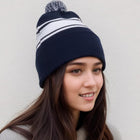 Custom Beanie Hats With Adorable Fur Pompom
