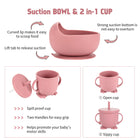 6-Piece Baby Silicone Feeding Set