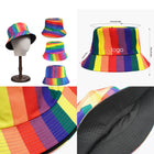 Cotton Rainbow Bucket Hat