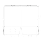 Full Color Letter Size 9" X 12" Presentation Folder -2 Pockets
