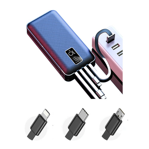 3+1 Rectangular Power Bank