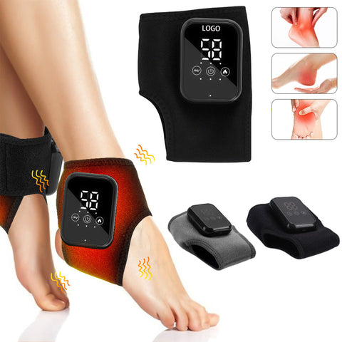 Wireless Electric Heated Foot Massager For Ankle Pain Relief