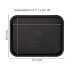 Plastic Self-Service Fast Food Restaurant Tray