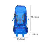 80L Suspension Backpack System Mountaineering Backpack