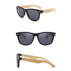 Vintage Bamboo Leg Rivet Sunglasses