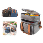 Double-Layer Insulated Lunch Bag