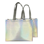 Rainbow Gloss Laser Tote Gift Bag