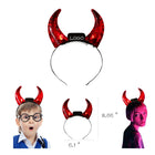 Glowing Devil Headband For Halloween
