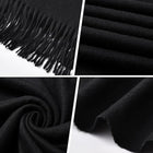 Long Pashmina Wrap Shawl Scarf w/Fringes