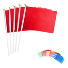 Solid Color Handheld Flag 2024 Parade Election Events