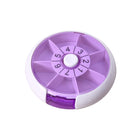 Rotating Pill Cases Organizers 7 Day