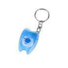 Small Tooth Type Keychain Dental Floss