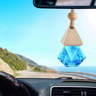 Car Hanging Air Freshener Diffuser Diamond Empty Bottle