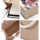 Large Jute Burlap Gift Tote Bag