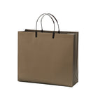 Metallic Laminated Shopping Tote