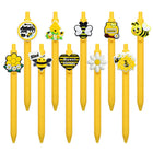 Cute Cartoon Bee PVC Frosted Pen