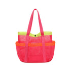 Large Capacity Pocketed Beach Swimming Mesh Tote Bag