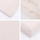 Zipper Large Capacity Canvas Tote Bag Shopper