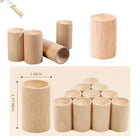 Cylinder-shaped Wooden Essential Oil Diffuser