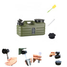 Outdoor PE Food Grade Car Plastic Water Bucket