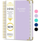 2026 A5 Spiral Calendar Notebook - English