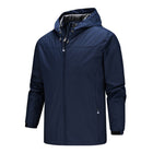 Unisex Outdoor Casual Lightweight Hooded Windbreaker Jacket