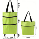 2-in-1 Foldable Shopping Cart