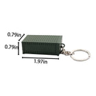 Metal Container-Shaped Keychain
